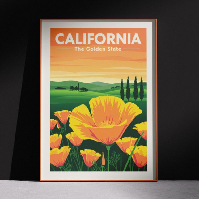 Vintage California Poster (Creator Uploaded)