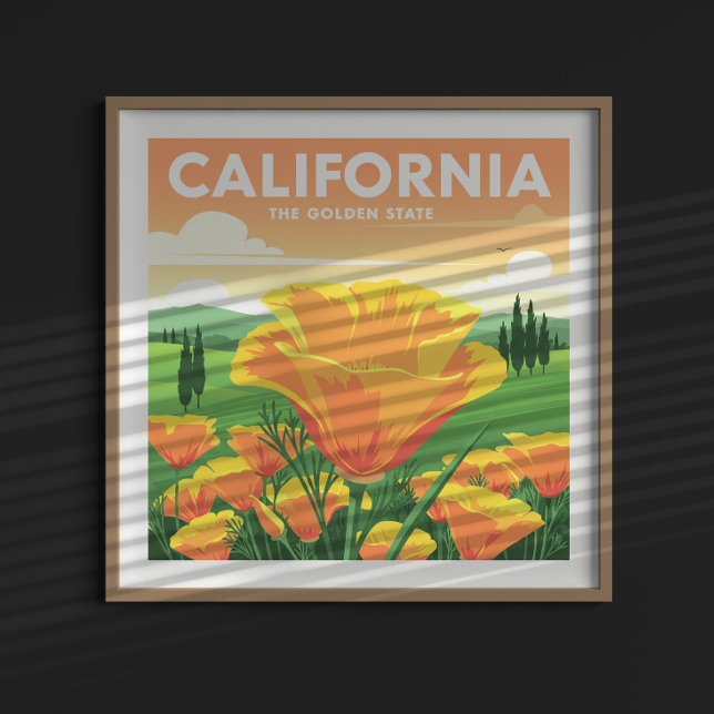 Vintage California Poster (Creator Uploaded)