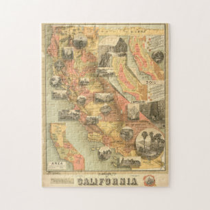 Vintage California Puzzle