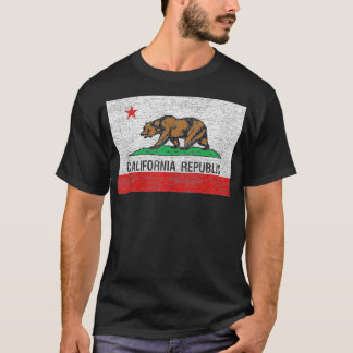 Vintage California Republic I Love CA Cali Life  T-Shirt