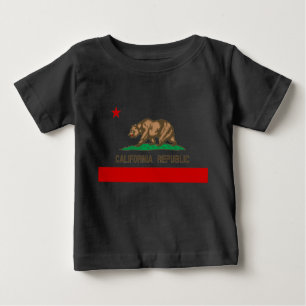 Vintage California Republic State Flag Baby T-Shirt