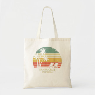Vintage California Santa Cruz Beach T Shirt Cool R Tote Bag