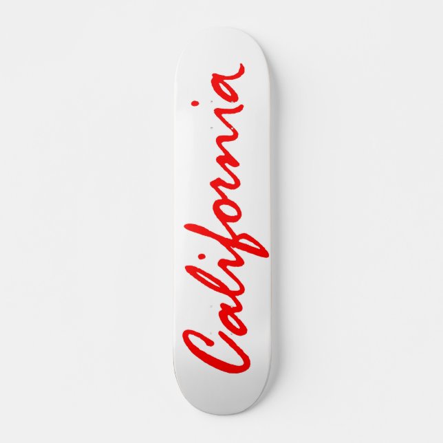 Vintage California Skateboard Deck (Front)