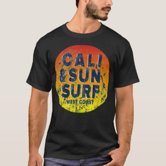 Vintage California West Coast Surf And Sun T-Shirt