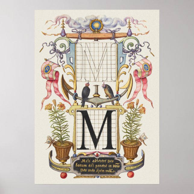 Vintage Calligraphy Poster (Front)