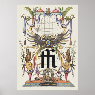 Vintage Calligraphy Poster