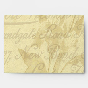 Vintage Calling Card Envelope