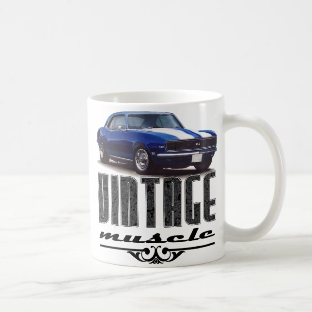 Vintage Camaro Muscle Coffee Mug (Right)