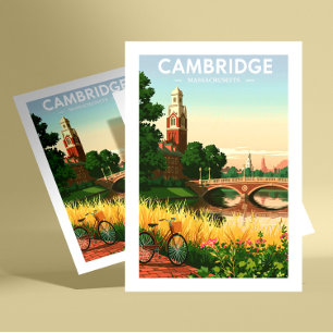 Vintage Cambridge Massachusetts Postcard