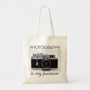 VINTAGE CAMERA 02 Photography is my Passion  Bag
