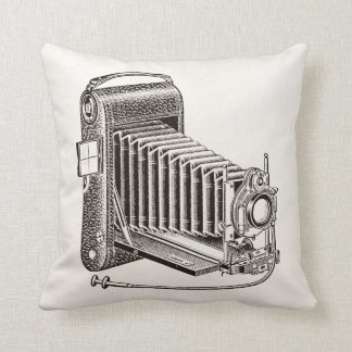 Vintage Camera - Antique Cameras Photography Retro Cushion