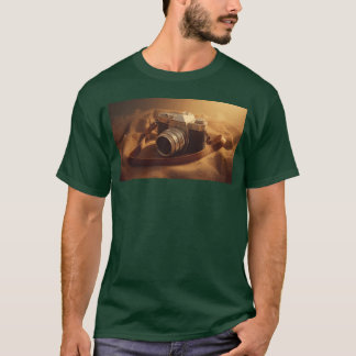 Vintage Camera Art No 09 Retro Analog Style retro T-Shirt