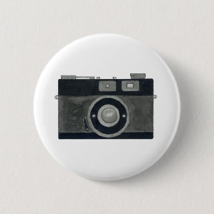 Vintage Camera Badge
