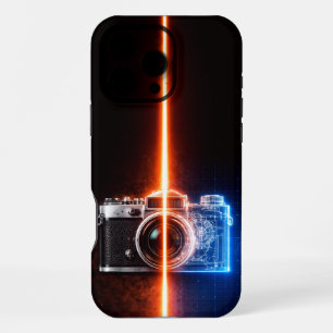 Vintage Camera Blueprint  iPhone 16 Pro Max Case