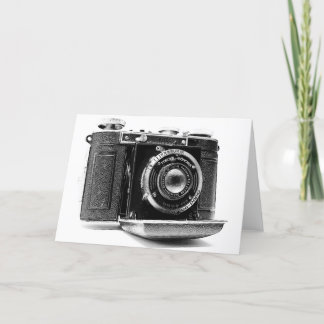 Vintage Camera Card