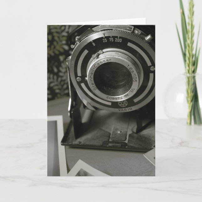 Vintage Camera Card (Front)