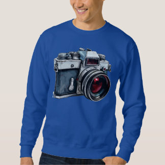 Vintage Camera Graphic T-Shirt – Retro Photography Sweatshirt
