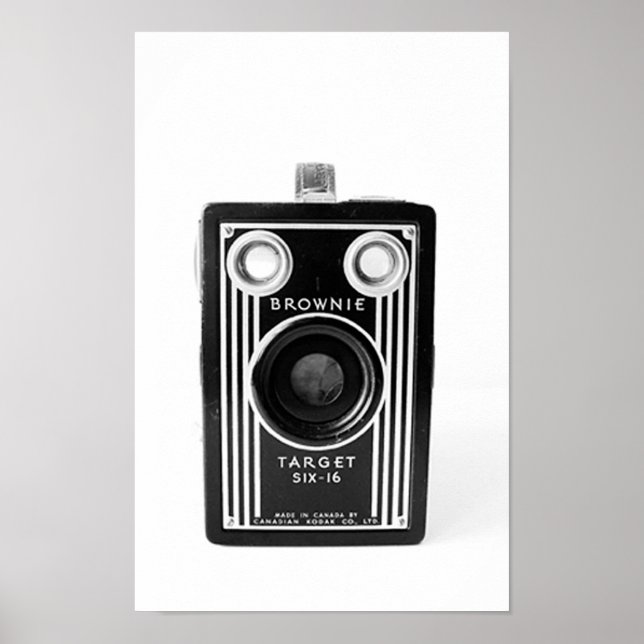 Vintage Camera Image Poster (Front)