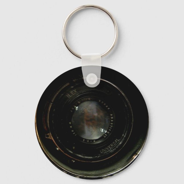 Vintage Camera Key Ring (Front)