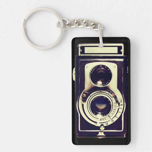 Vintage camera key ring (Front)