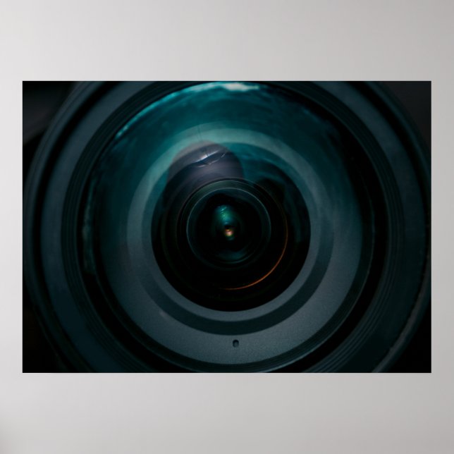 Vintage camera lens poster (Front)