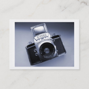 Vintage Camera, Mini Photo Business Card
