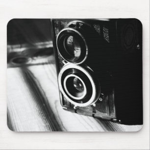 Vintage Camera Mouse Pad