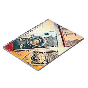 Vintage Camera Notebook