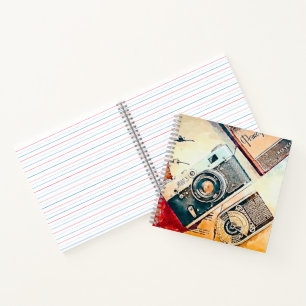 Vintage Camera Notebook