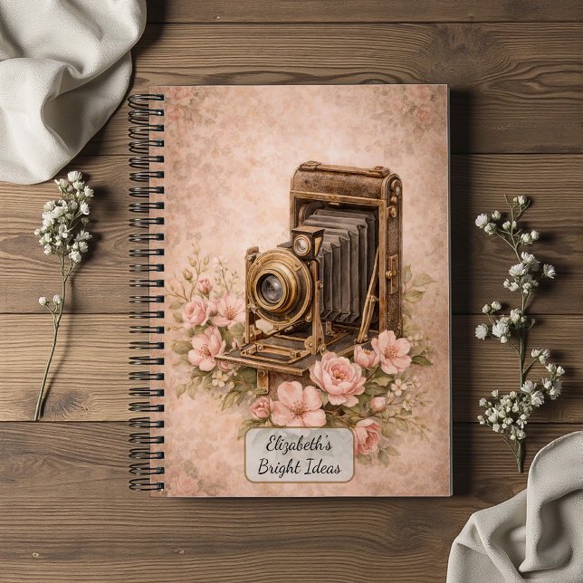 Vintage Camera Notebook (Creator Uploaded)