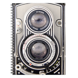 Vintage camera  notebook