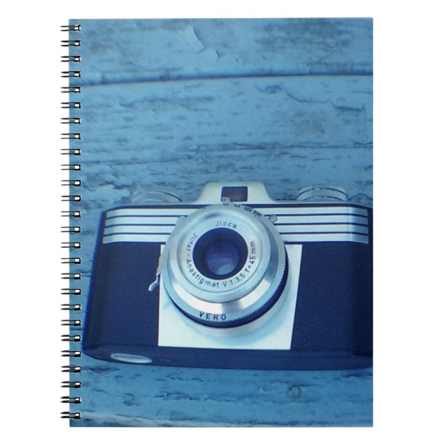 Vintage Camera Notebook (Front)