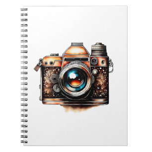 Vintage Camera Notebook