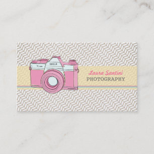 Vintage Camera Photographer Business Cards