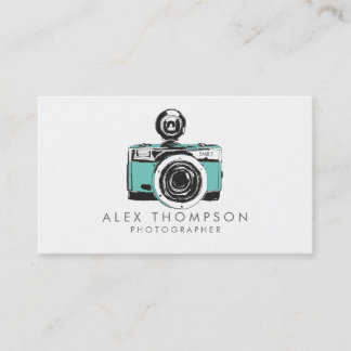 Vintage Camera Photographer Business Cards