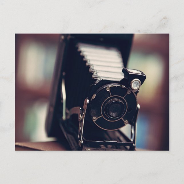 Vintage Camera Postcard (Front)