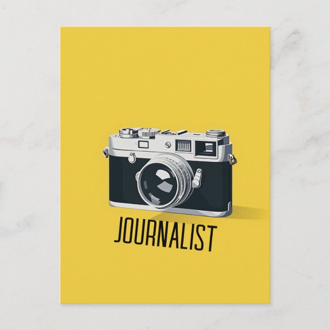 Vintage Camera Postcard (Front)