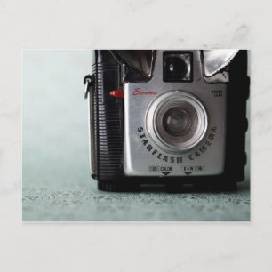 Vintage Camera Postcard - Brownie