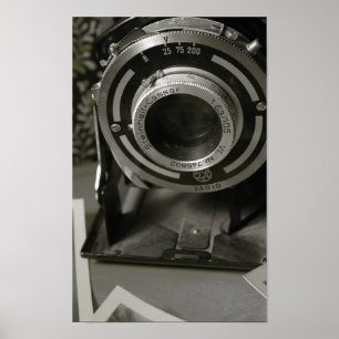 Vintage Camera Poster
