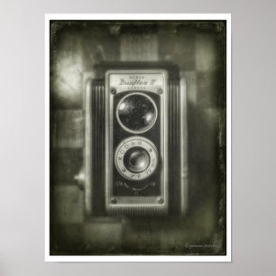 Vintage Camera Poster