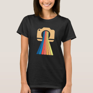 Vintage Camera Retro Photography Photographer Lens T-Shirt