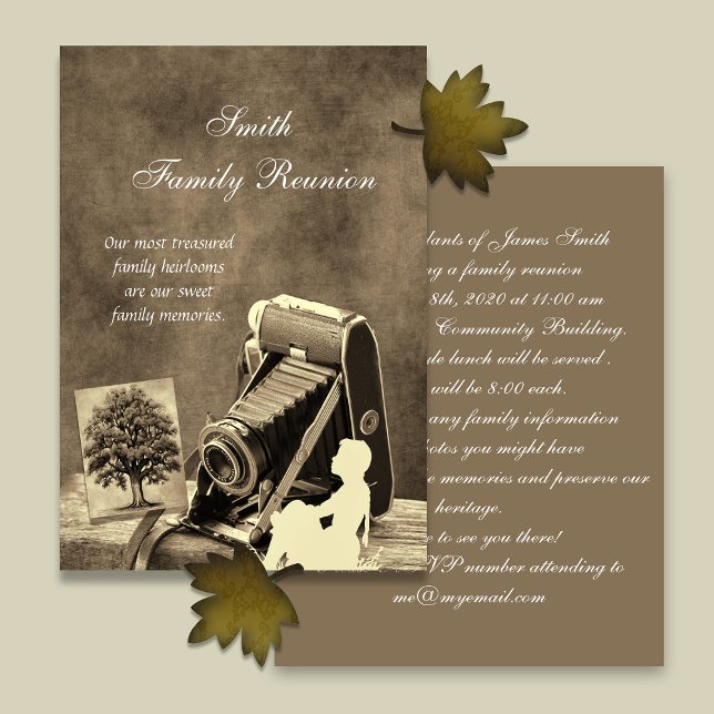 Vintage Camera  Reunion Announcement (Creator Uploaded)