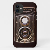 Vintage camera rolleicord art deco