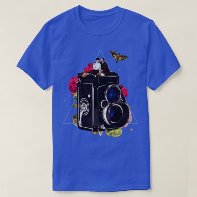 Vintage Camera T-Shirt (Design Front)
