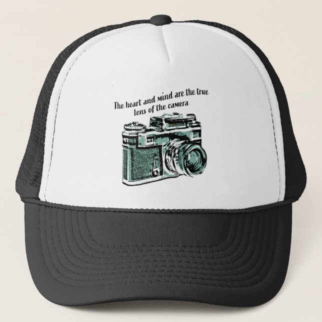 Vintage Camera Trucker Hat (Front)
