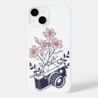 Vintage Camera with Flowers – Floral Photography