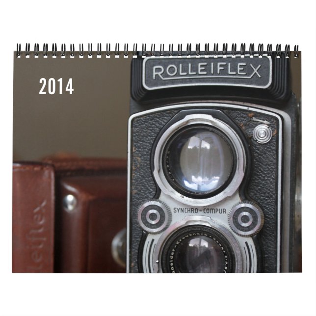 Vintage Cameras Calendar 2014 (Cover)