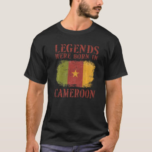 Vintage Cameroonian Flag Cameroon T-Shirt