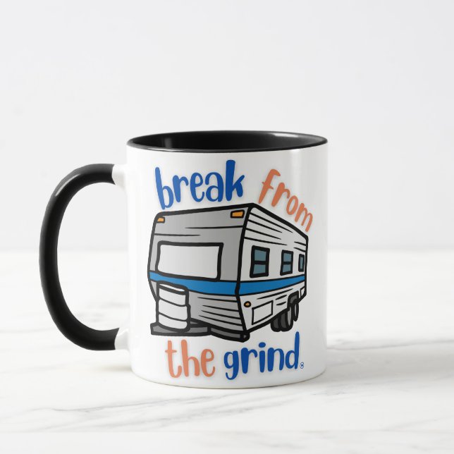 Vintage Camper BFTG Coffee Mug (Left)