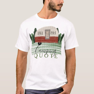 Vintage Camper Couples Camping T-Shirt